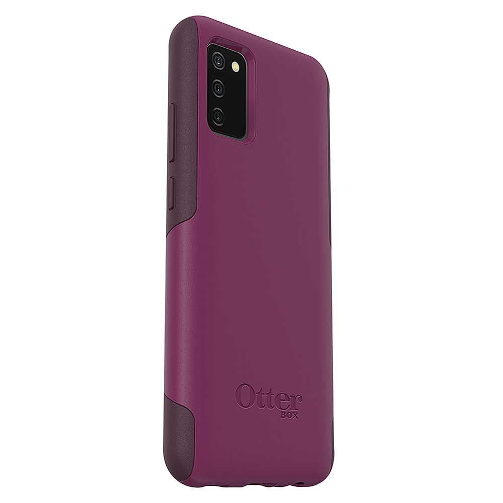 Left View: OtterBox - Commuter Lite Case For Samsung A02S - Purple