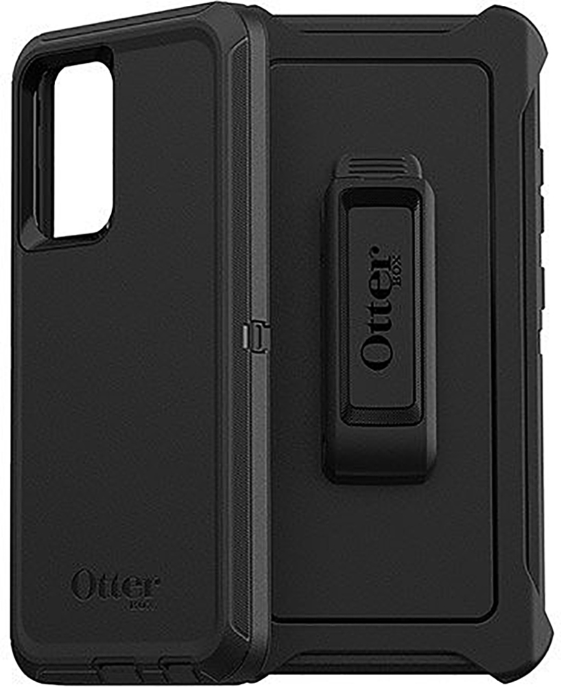 OtterBox Defender Rugged Carrying Case (Holster) Samsung Galaxy A52 5G Smartphone, Black
