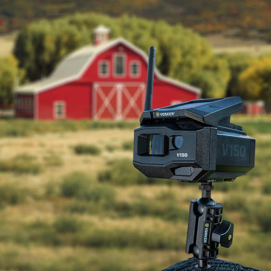 Alt View 14. Vosker - V150 Solar-Powered LTE Cellular Home Security Outdoor Camera, Motion Activated Sensor Nightvision Wireless Camera - Receive Photos on Your Mobile App, Black.