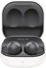 Front. Samsung - Galaxy Buds2 True Wireless Earbud Headphones - Graphite.