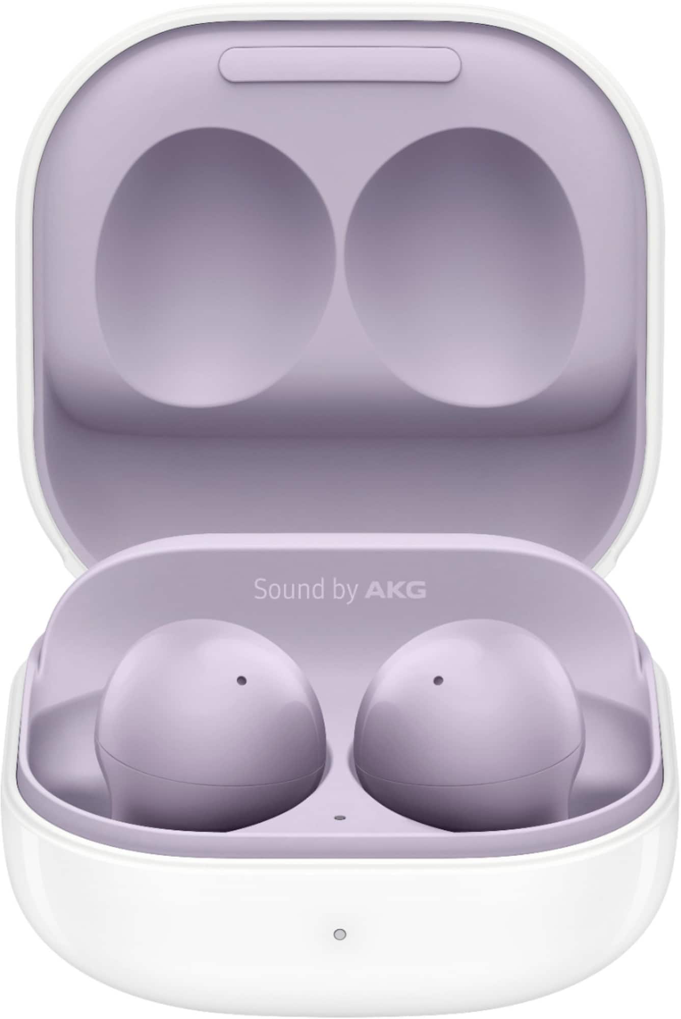 Zoom in on Alt View Zoom 15. Samsung - Galaxy Buds2 True Wireless Earbud Headphones - Lavender.