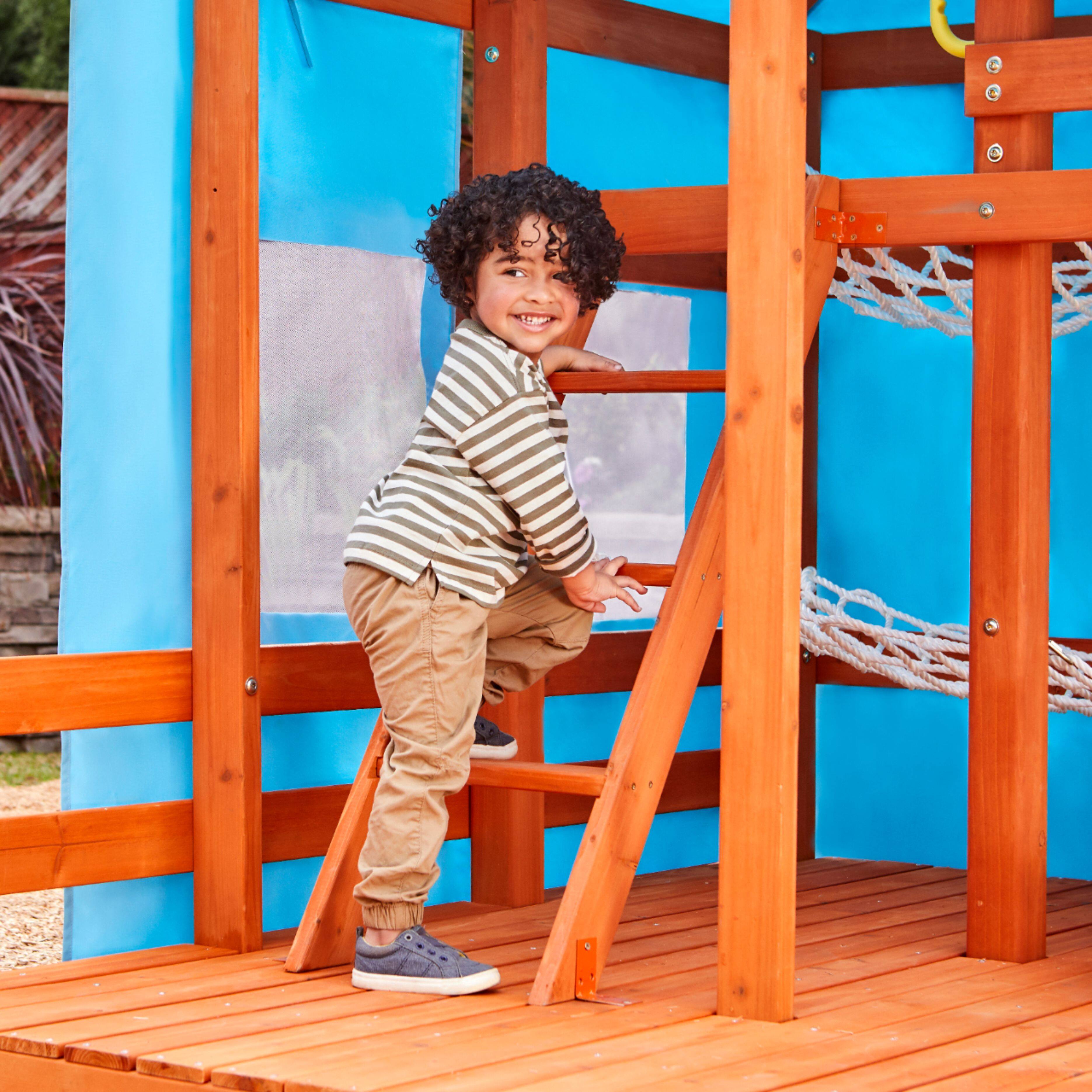 little tikes real wood glamping