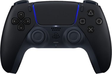Sony - PlayStation 5 - DualSense Wireless Controller - Midnight Black - Front_Zoom