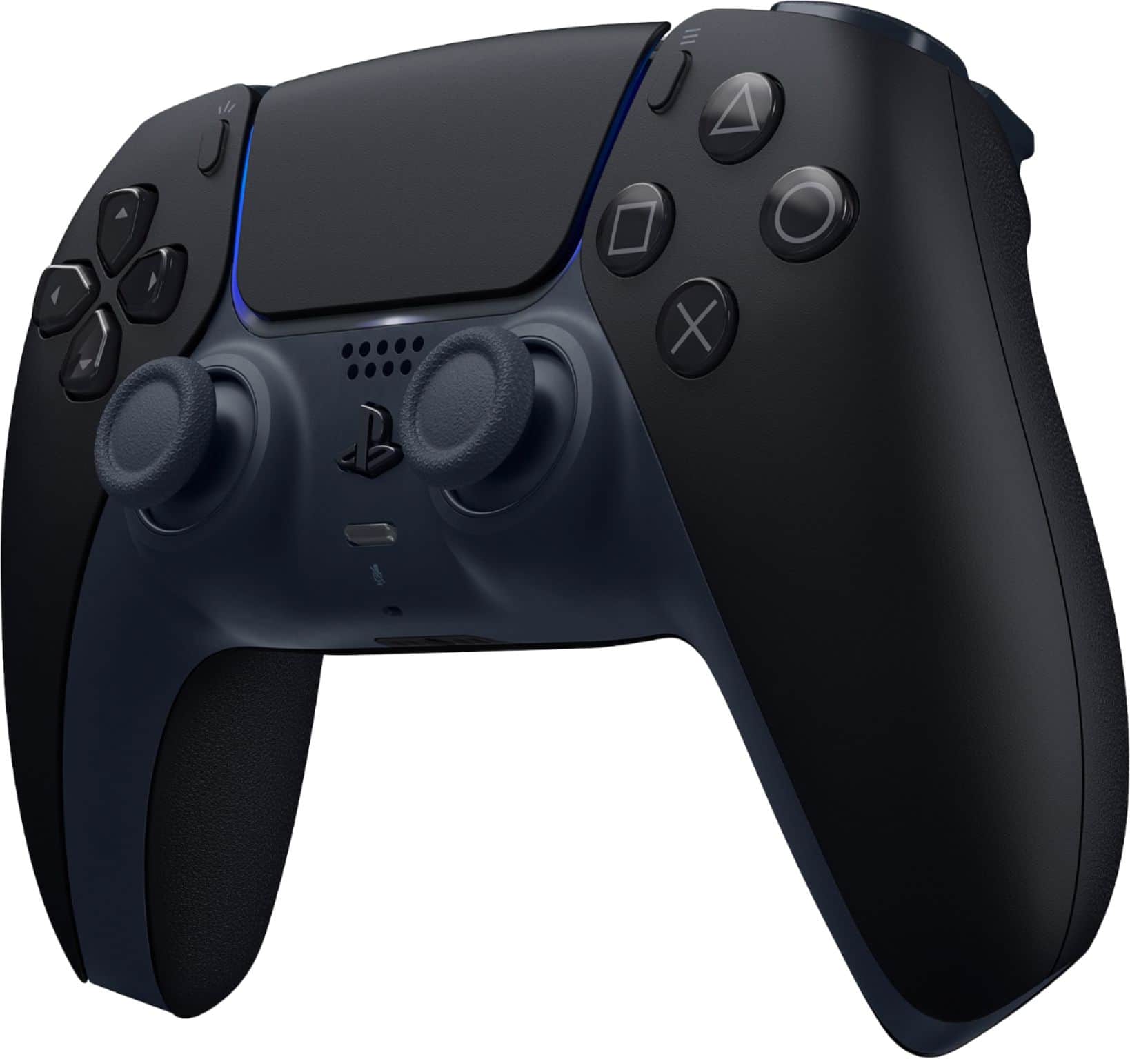 Left. Sony - PlayStation 5 - DualSense Wireless Controller - Midnight Black.