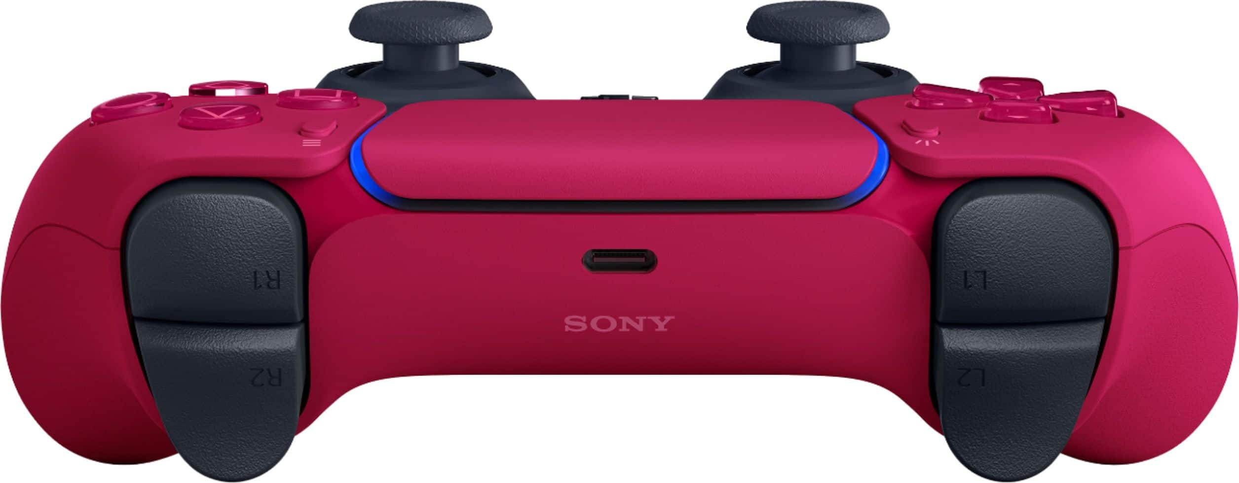 Controle da Sony, modelo Dualsense Cosmic Red para PS5 - R$ 395,91