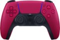 Front Zoom. Sony - PlayStation 5 - DualSense Wireless Controller - Cosmic Red.