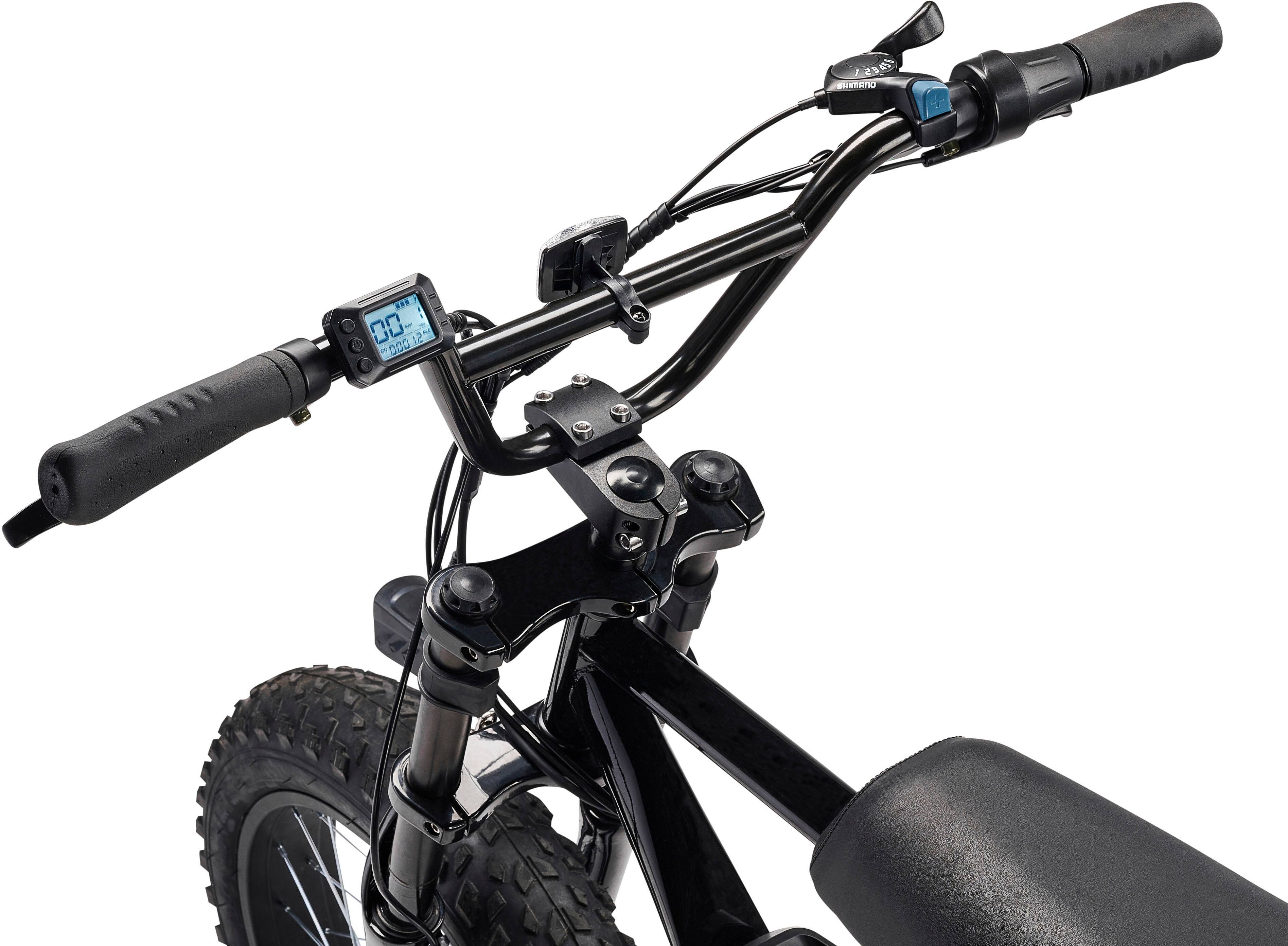 Alt View 11. SWFT - ZIP eBike w/ 37mi Max Operating Range & 20  mph Max Speed - Black.