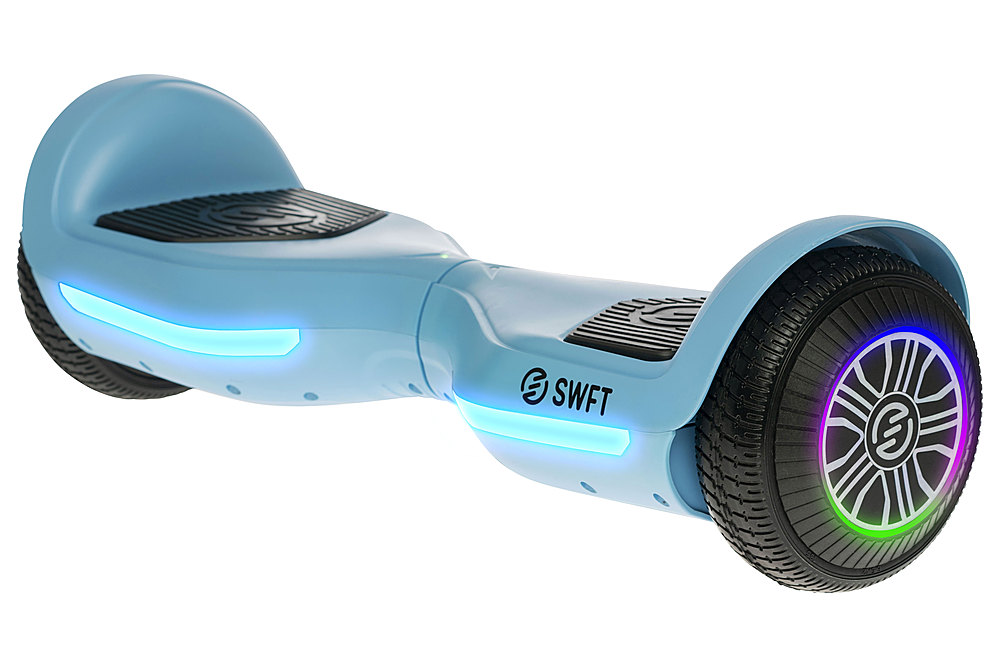 fly Zeal jubilæum SWFT Blaze Hoverboard w/ 3mi Max Operating Range & 7 mph Max Speed Sky  (Blue) SWFT-BLZ-BLU - Best Buy