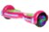 Front Zoom. SWFT - Flash Hoverboard w/ 3mi Max Operating Range & 7 mph Max Speed - Pink.