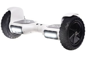 SWFT - Sonic Hoverboard w/ 8mi Max Operating Range & 9 mph Max Speed - Snow (White) - Front_Zoom