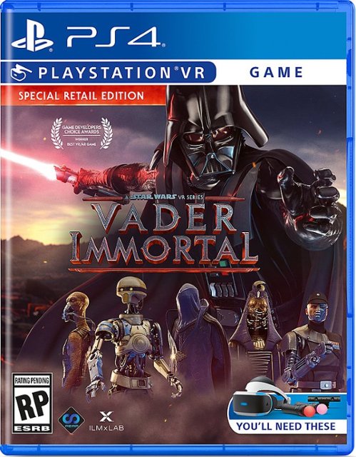Front Zoom. Vader Immortal: A Star Wars VR Series - PlayStation 4.