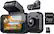 Front. Rexing - V5 Plus 3-Channel 4K Dash Cam 3" LCD Voice Control, Wi-Fi, GPS with Adhesive Mount - Black.