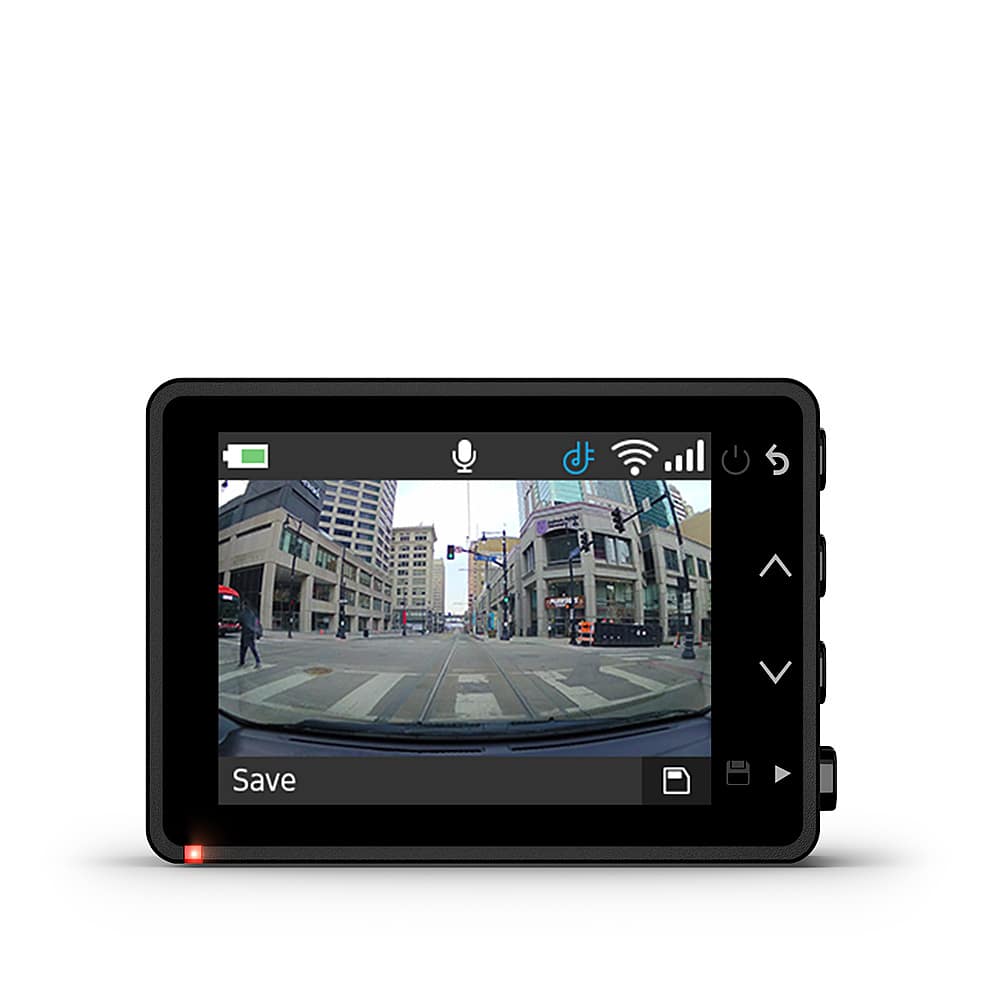 Front. Garmin - Dash Cam 57 - Black.