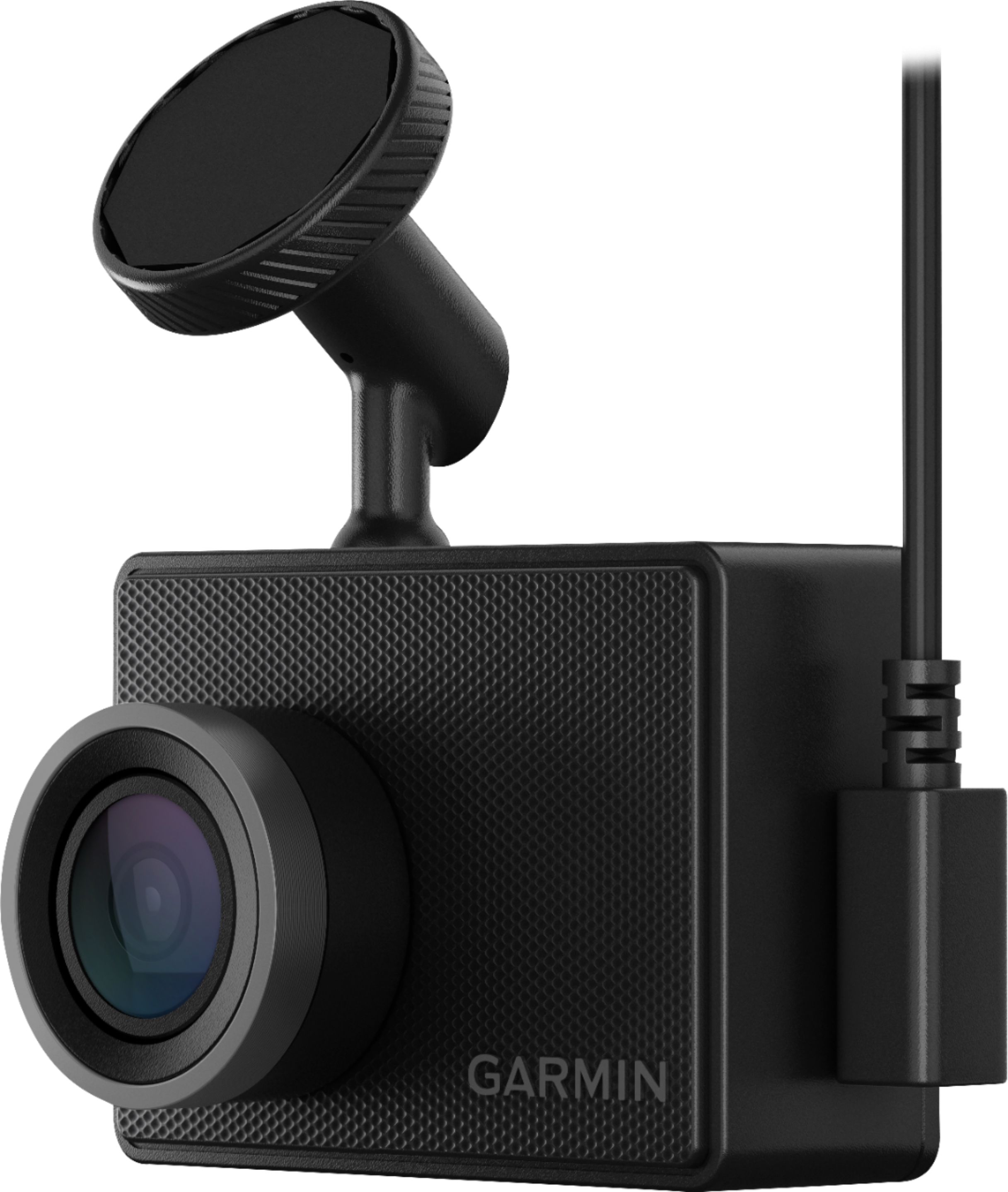 Left View: Garmin - Dash Cam 47 - Black