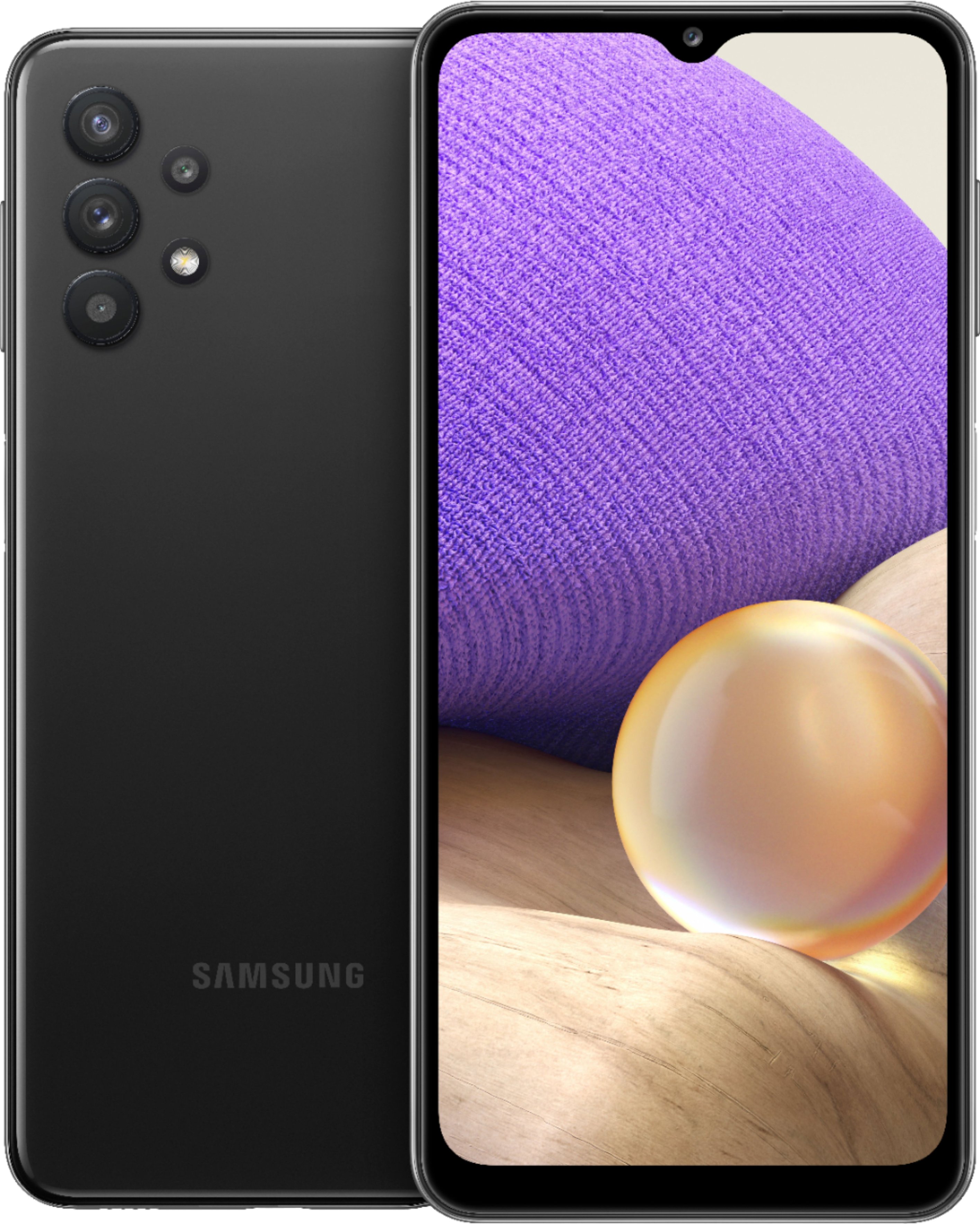 Samsung - Galaxy A32 5G 64GB (T-Mobile) - Phantom Black