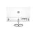 Back. HP - 24" IPS LED FHD FreeSync Monitor (HDMI, VGA) with Integrated Speakers - Ceramic white.