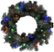 Alt View Zoom 11. Lloyd & Hannah - 24" Frosted Long Needle Pine Prelit Artificial Wreath - Green.