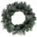Alt View Zoom 12. Lloyd & Hannah - 24" Frosted Long Needle Pine Prelit Artificial Wreath - Green.