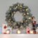 Alt View Zoom 13. Lloyd & Hannah - 24" Frosted Long Needle Pine Prelit Artificial Wreath - Green.