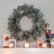 Alt View Zoom 15. Lloyd & Hannah - 24" Frosted Long Needle Pine Prelit Artificial Wreath - Green.