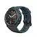 Front. Amazfit - T-Rex Pro Smartwatch 33mm High Strength Polymer - Steel Blue.