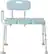 Angle. Medline - Tub Transfer Bench With Microban Antimicrobial Protection, for Use as A Shower Bench or Bath Seat - Light Blue.