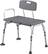Front. Medline - Tub Transfer Bench With Microban Antimicrobial Protection, for Use as A Shower Bench or Bath Seat - Gray.
