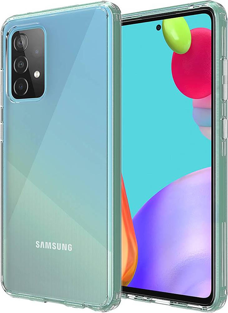 Alt View 13. SaharaCase - Hard Shell Series Case for Samsung Galaxy A52 5G - Clear.