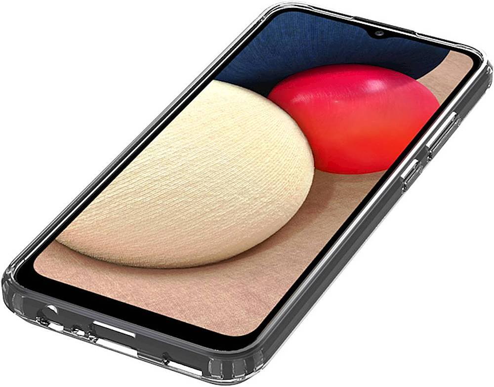 Alt View 15. SaharaCase - Hard Shell Series Case for Samsung Galaxy A02s - Clear.