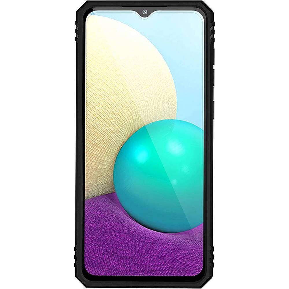 Alt View 2. SaharaCase - Military Kickstand Series Case for Samsung Galaxy A02 - Green.