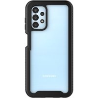 SaharaCase - GRIP Series Case for Samsung Galaxy A13 LTE - Black/Clear - Front_Zoom