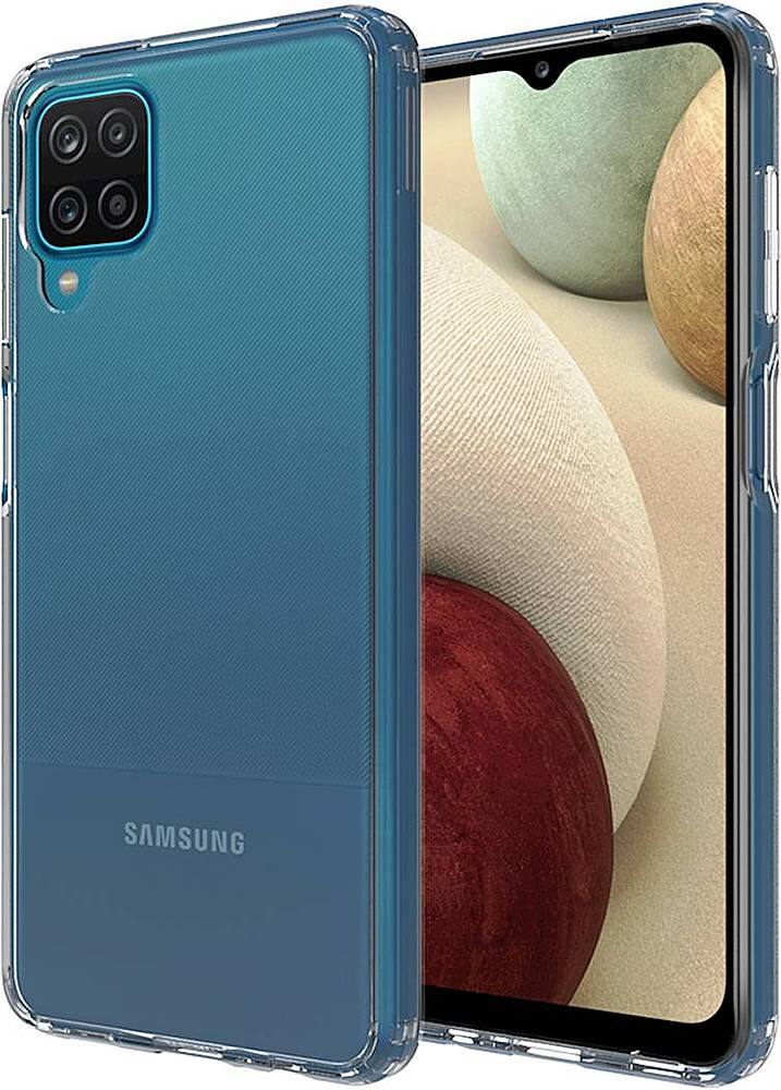 Alt View 13. SaharaCase - Hard Shell Series Case for Samsung Galaxy A12 - Clear.