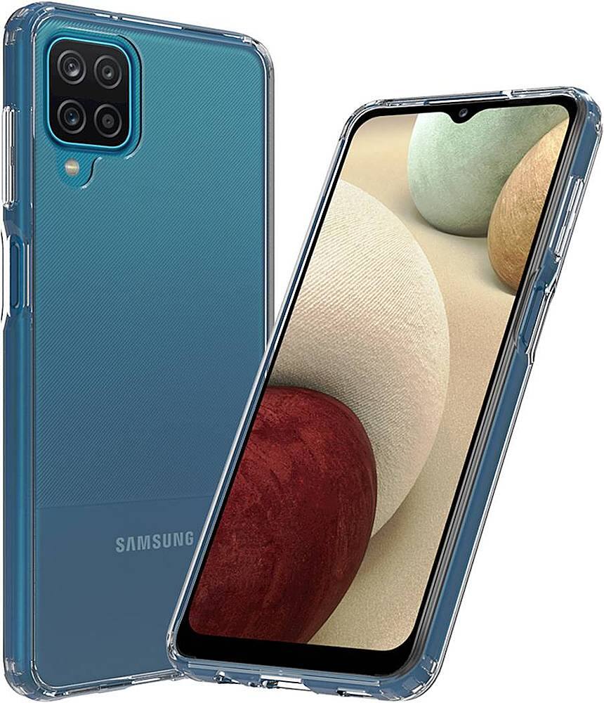 Alt View 14. SaharaCase - Hard Shell Series Case for Samsung Galaxy A12 - Clear.