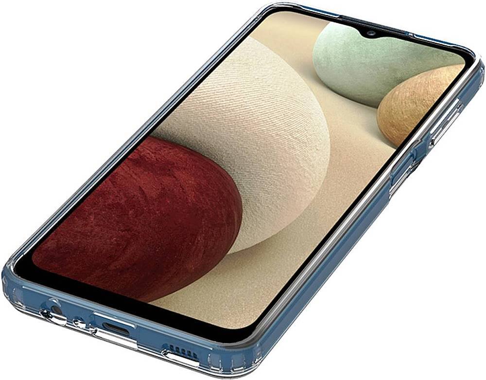 Alt View 16. SaharaCase - Hard Shell Series Case for Samsung Galaxy A12 - Clear.