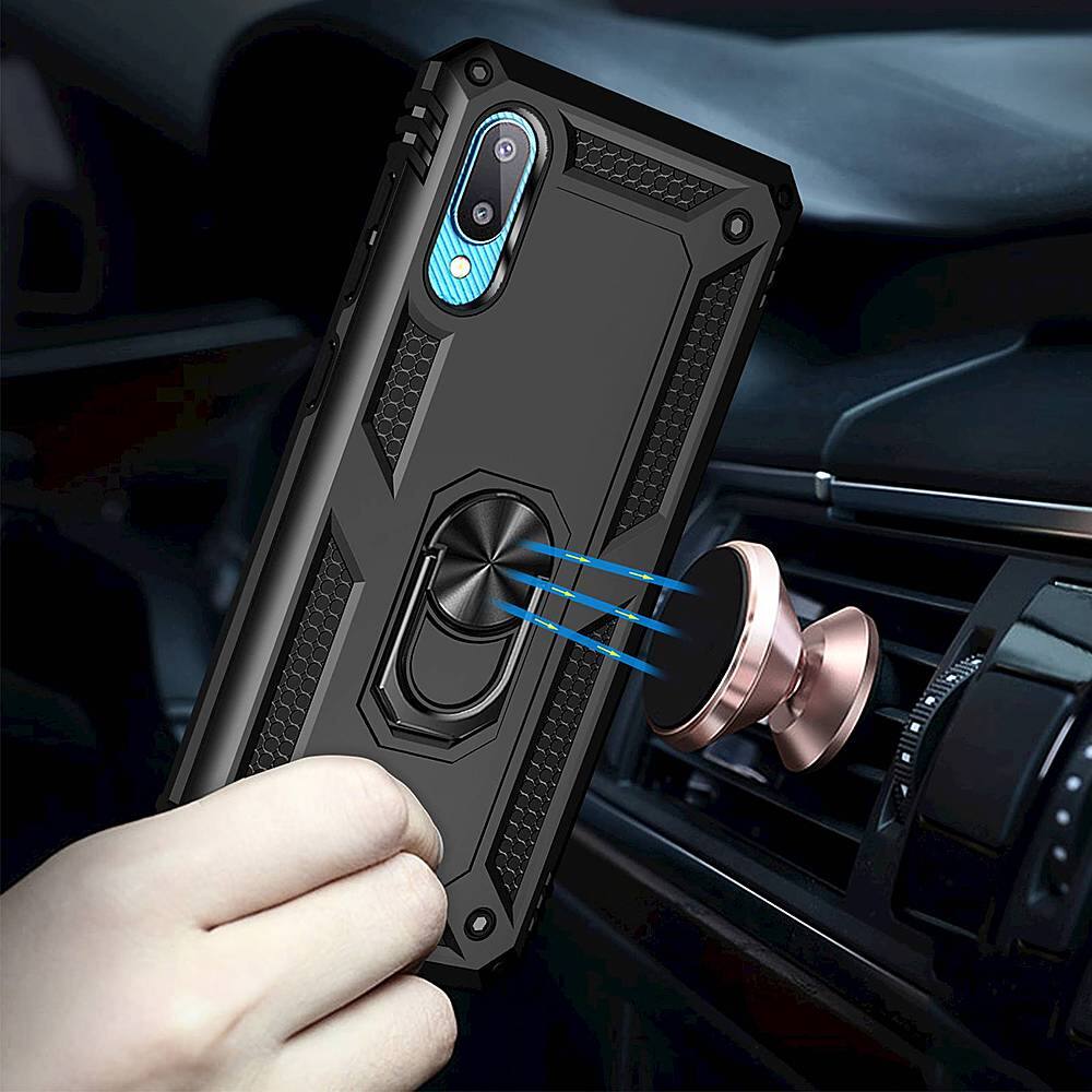 Alt View Zoom 15. SaharaCase - Military Kickstand Series Case for Samsung Galaxy A02 - Black.