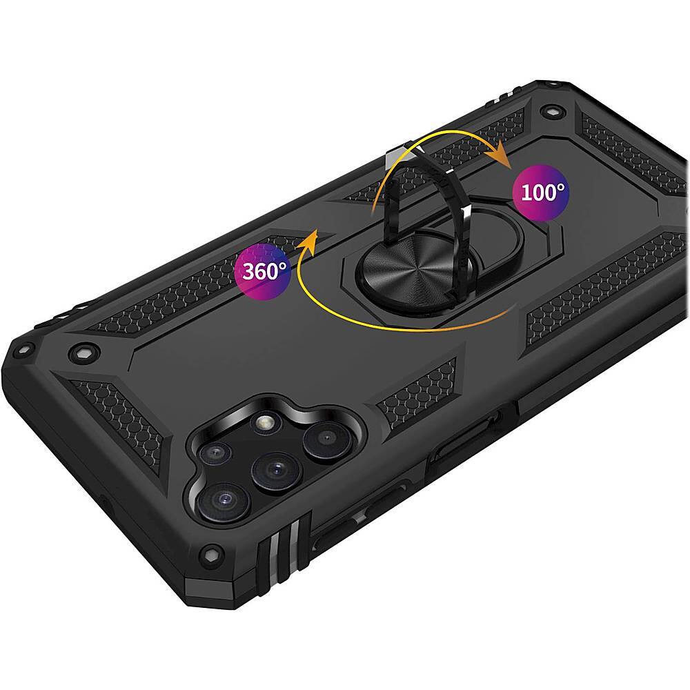 Alt View 16. SaharaCase - Military Kickstand Series Case for Samsung Galaxy A32 5G - Black.