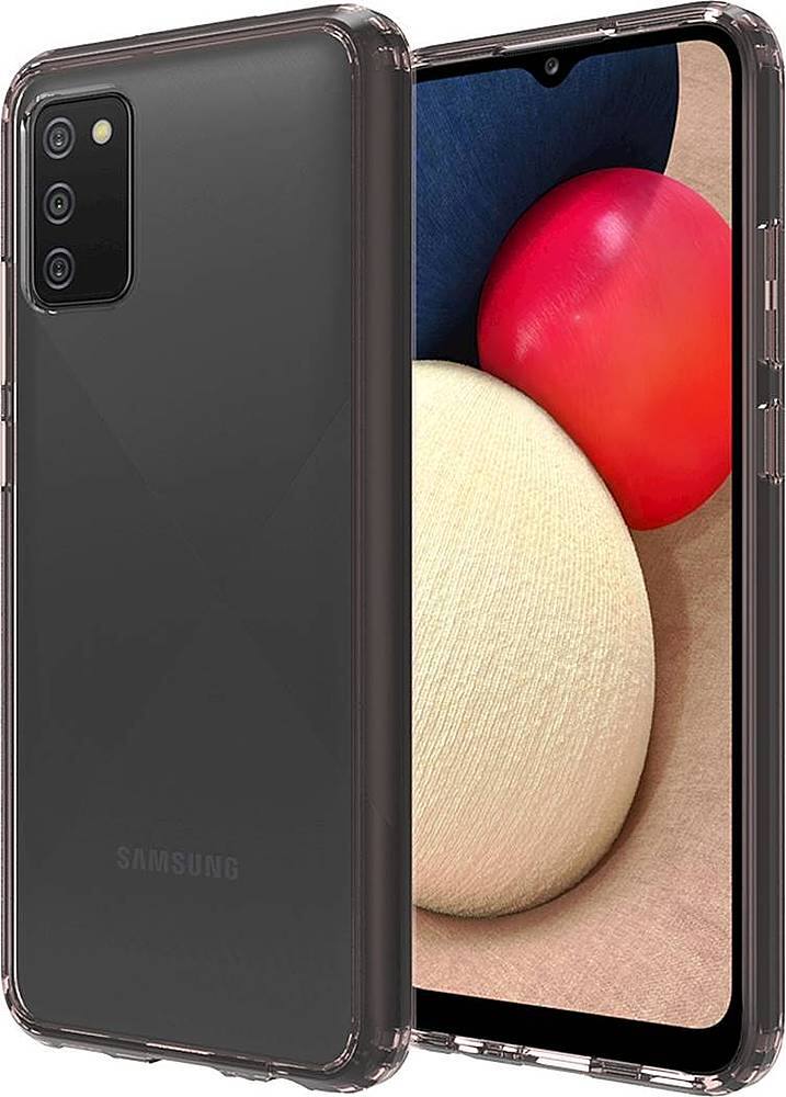 Alt View 15. SaharaCase - Hard Shell Series Case for Samsung Galaxy A02 - Clear Rose Gold.