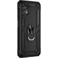 SaharaCase - Military Kickstand Series Case for Samsung Galaxy A13 4G and A13 LTE - Black - Angle_Zoom