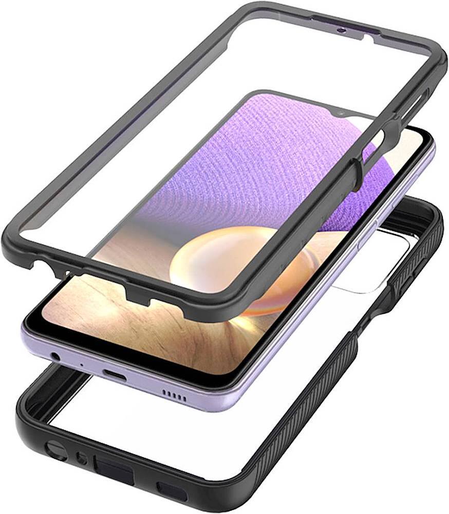 Alt View 16. SaharaCase - GRIP Series Case for Samsung Galaxy A32 5G - Black.