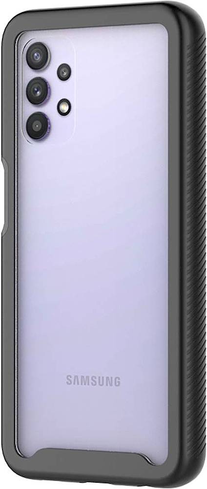 Left View: SaharaCase - Anti-Slip Series Case for OnePlus 10 Pro - Black