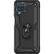Left. SaharaCase - Military Kickstand Series Case for Samsung Galaxy A12 - Black.