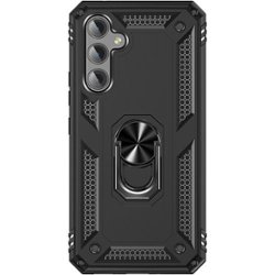 SaharaCase - Military Kickstand Series with Belt Clip Case for Samsung Galaxy A54 5G - Black - Front_Zoom