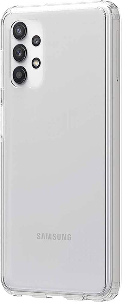 Left. SaharaCase - Hard Shell Series Case for Samsung Galaxy A23 5G - Clear.