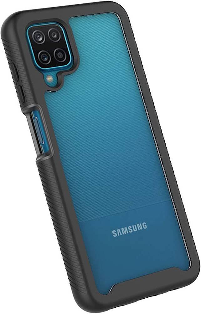 Alt View 11. SaharaCase - GRIP Series Case for Samsung Galaxy A12 - Black.