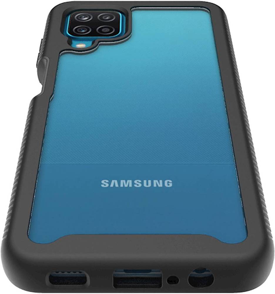 Alt View 12. SaharaCase - GRIP Series Case for Samsung Galaxy A12 - Black.