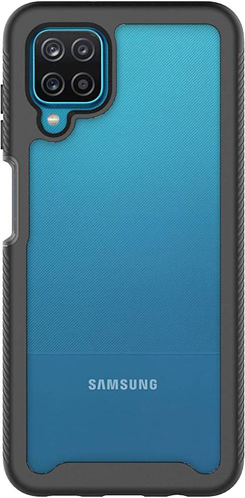 Alt View 1. SaharaCase - GRIP Series Case for Samsung Galaxy A12 - Black.
