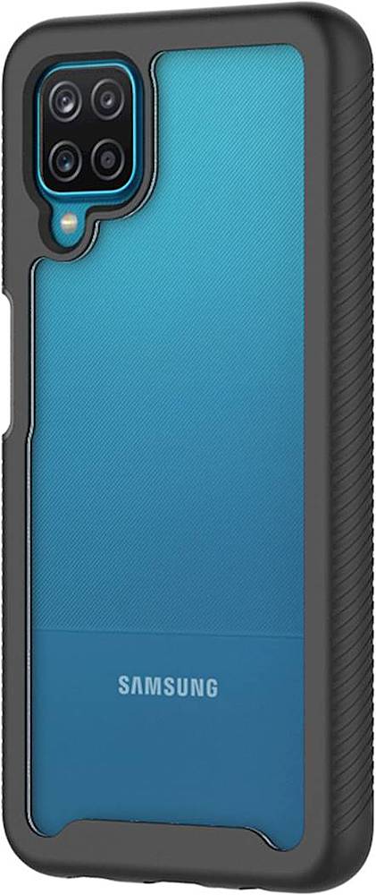 Left View: Samsung - S-View Cover Case for Galaxy S21 FE 5G - Black