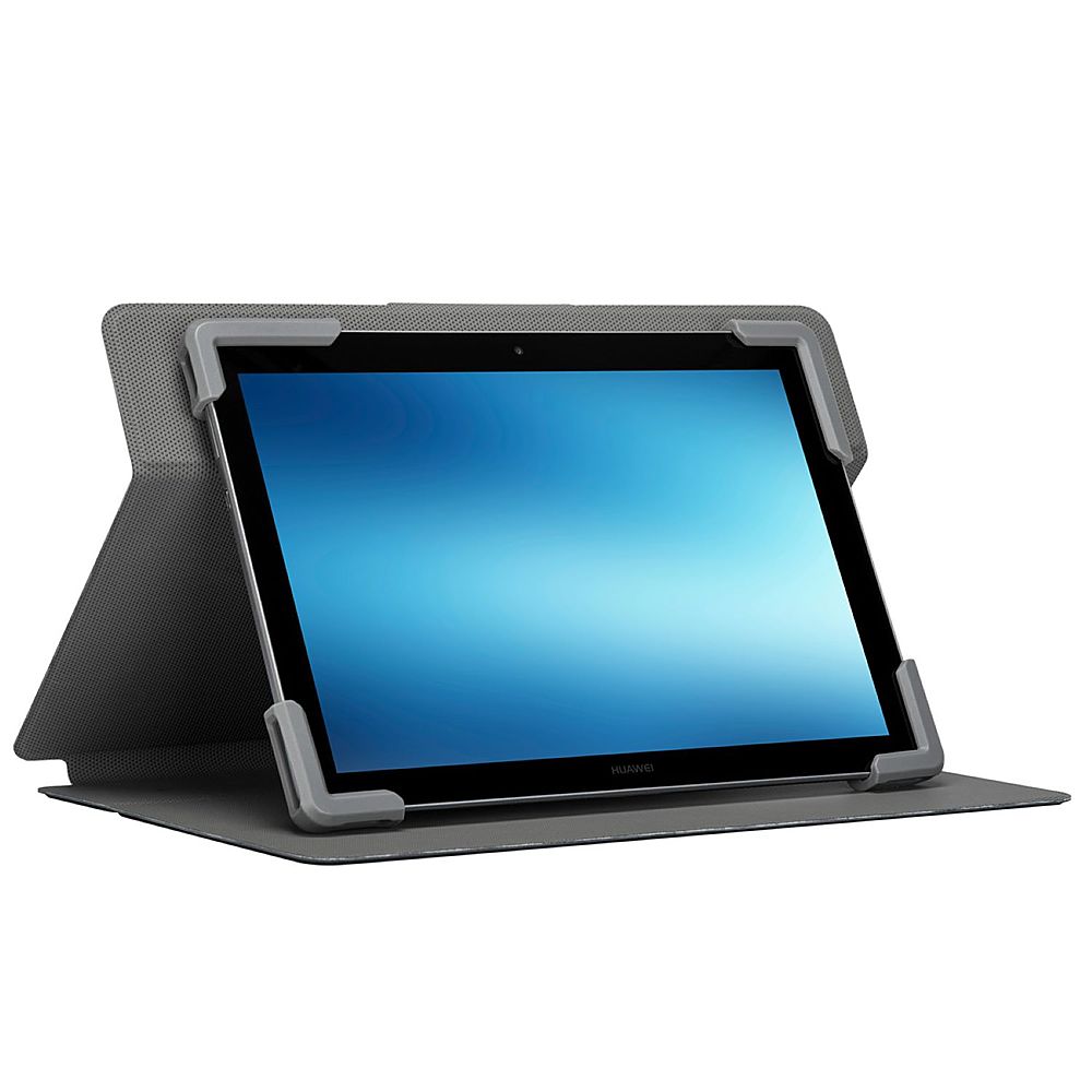 Angle View: Targus - Safe Fit Universal 9-10.5” 360 Rotating Tablet Case - Black