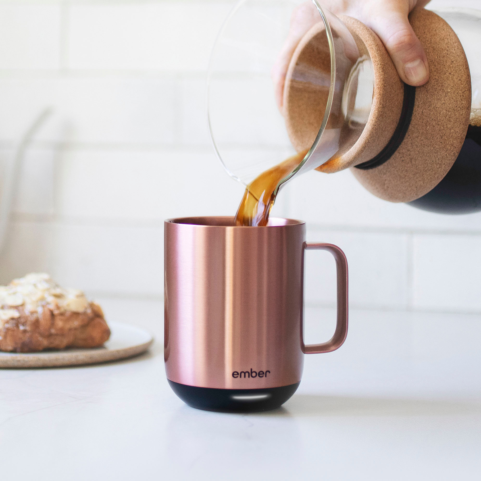 Temperature Control Smart Mug 2 with Lid, Heating Coffee Mug 10 oz
