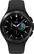 Front. Samsung - Galaxy Watch4 Classic Stainless Steel Smartwatch 46mm LTE - Black.